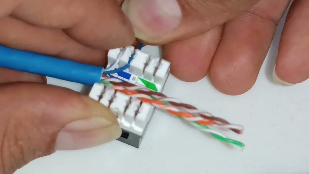COMO PONCHAR JACK BARPA CAT6 90° Y 180° (b2018)