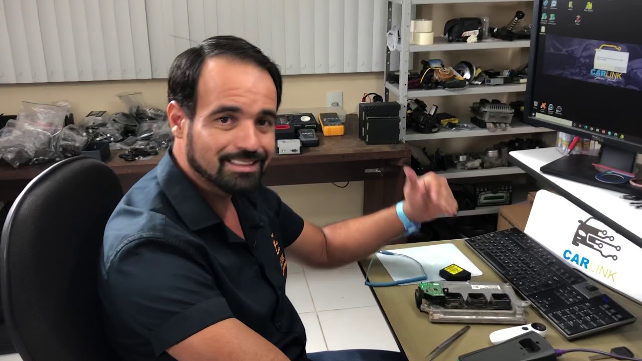 Fazendo a chave do Honda na bancada com o programador TANGO!