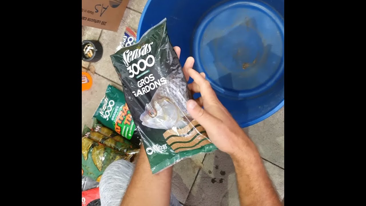 Spremanje hrane za pecanje - Sensas mix