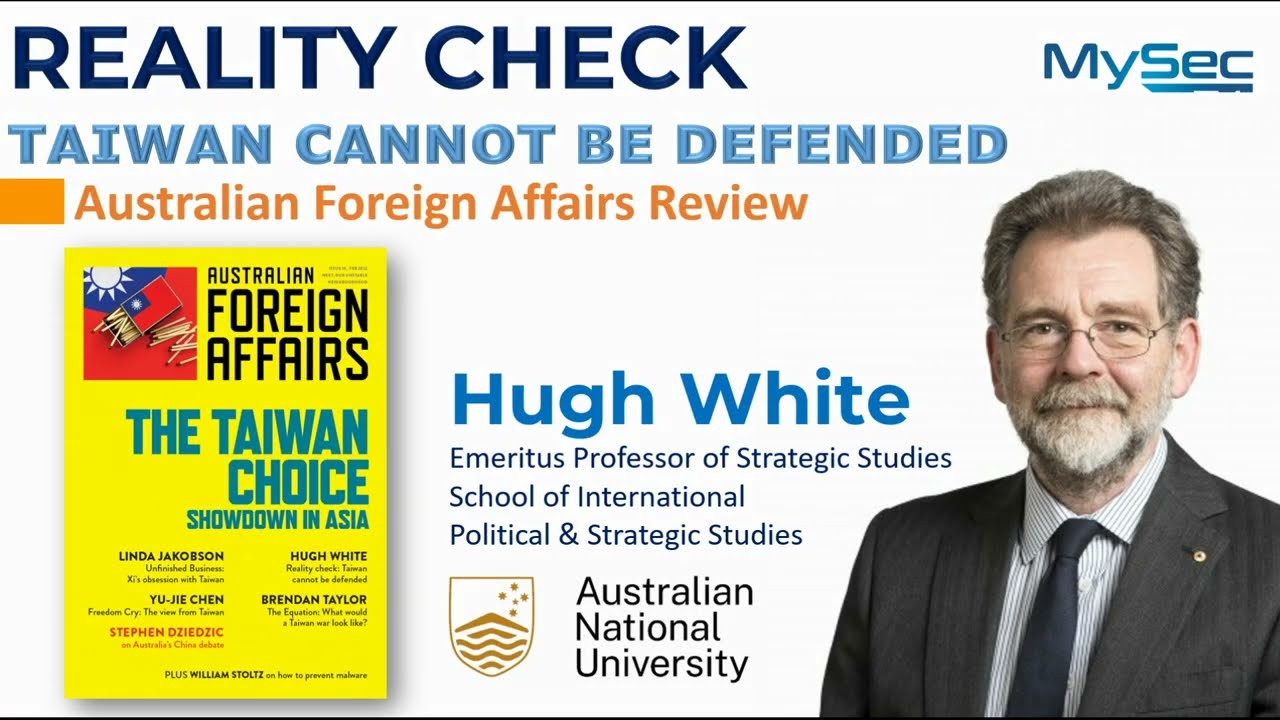 Reality Check - Taiwan cannot be defended