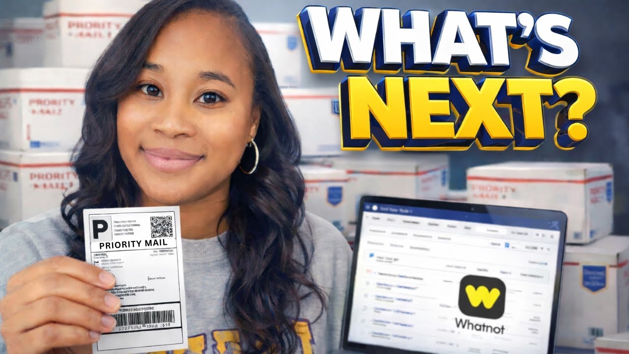 Whatnot Shipping 101: Do THIS After Your First Whatnot Show (Shipping Labels & How To Pack Orders)
