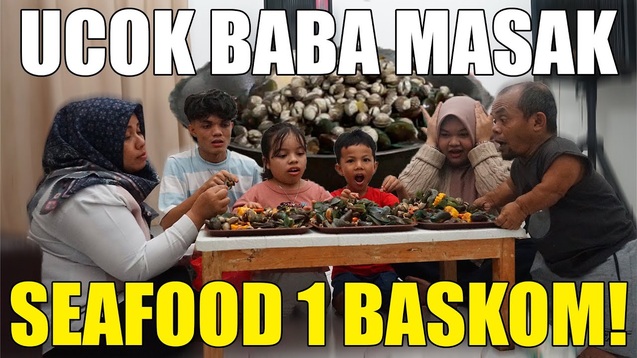 DARIPADA MAKAN SEAFOOD KE RESTORAN MENDING MASAK SENDIRI BUAT ANAK !!