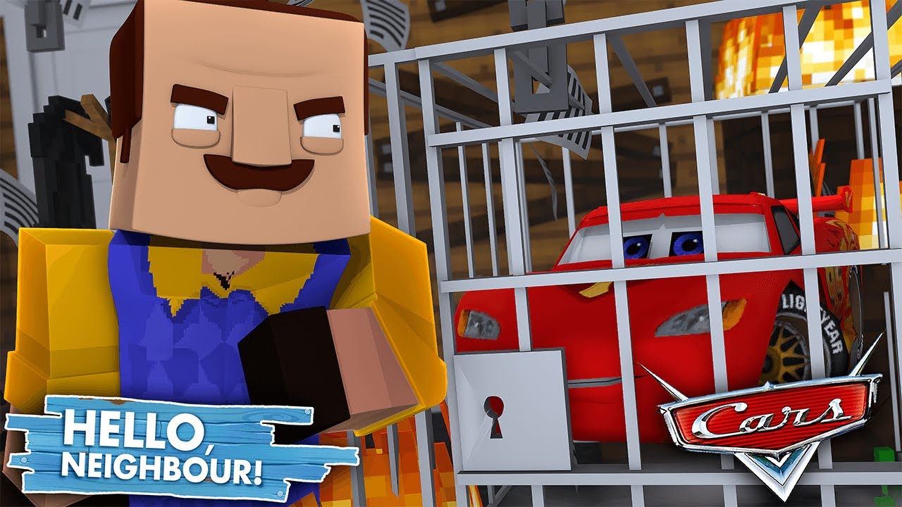 Minecraft Hello Neighbour - THE NEIGHBOUR IS HIDING BIG SECRETS