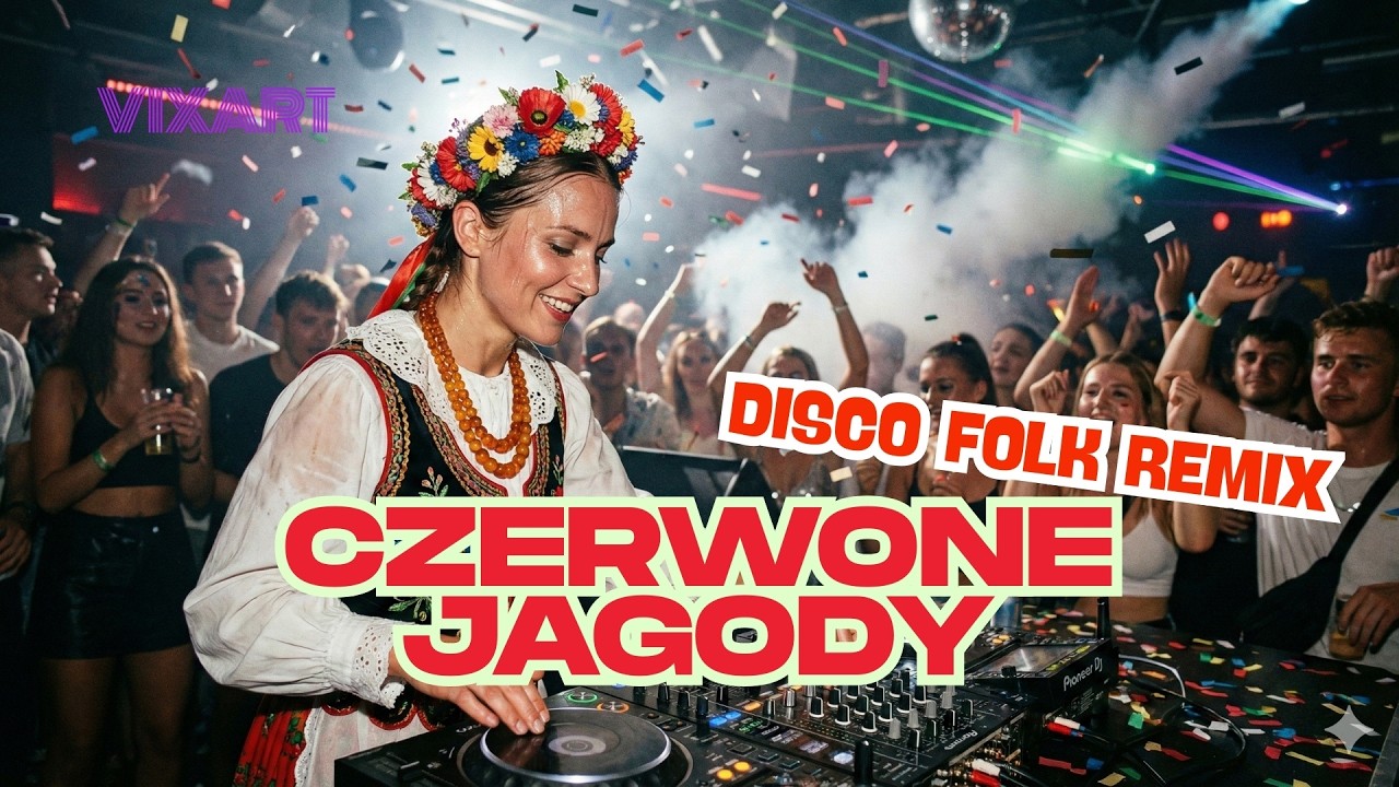 CZERWONE JAGODY REMIX 2026  🍓 | DISCO FOLK BIESIADA WERSJA KLUBOWA GUZOWIANKI -  VIXART