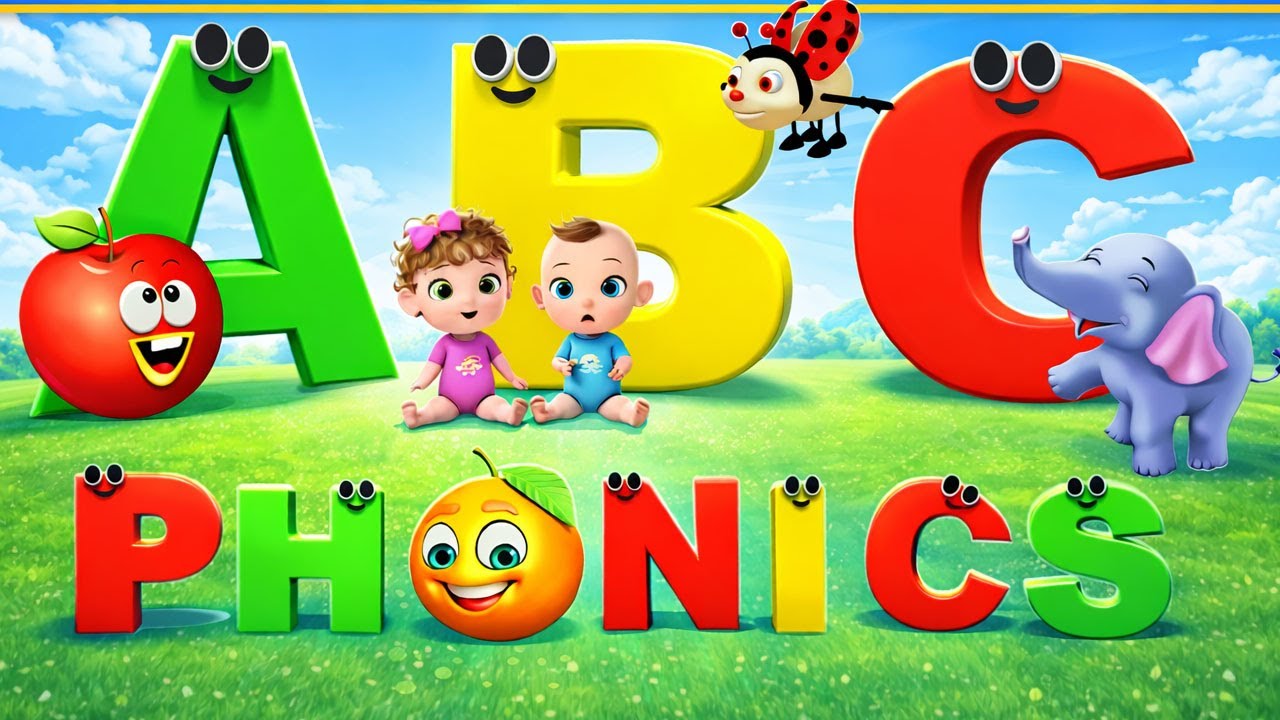 a for appleABC Song | Learn ABC Alphabet for Children  Kids Songs & Nursery Rhymes Phonics Song