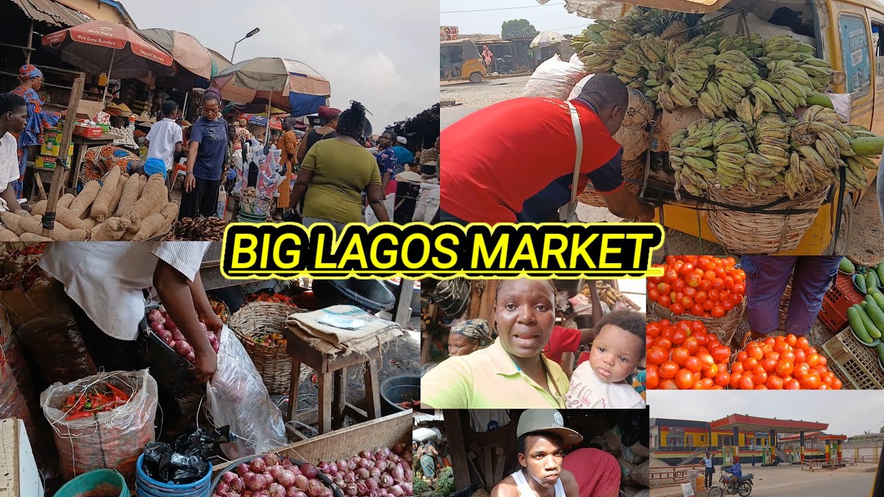 Come With Me to One of the Biggest Markets in Lagos | Market Vlog 🛒🇳🇬