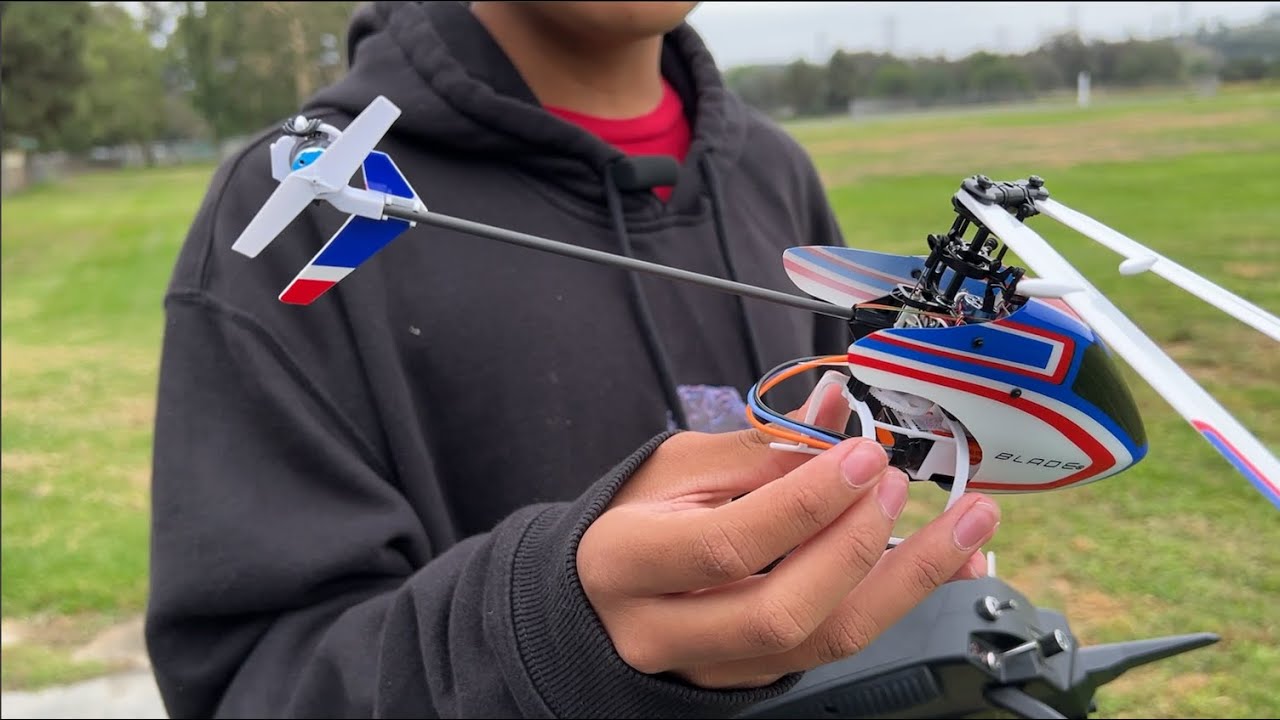 Blade mCPX BL2 BNF - MAIDEN FLIGHT! A BIT TOO POWERFUL FOR ITS SIZE!
