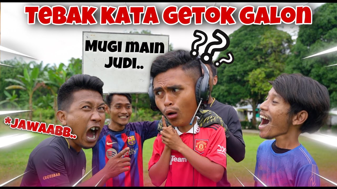 SEPAKBOLA vs TEBAK KATA PAKE HEADPHONE VOLUME 100% PALING LAWAK