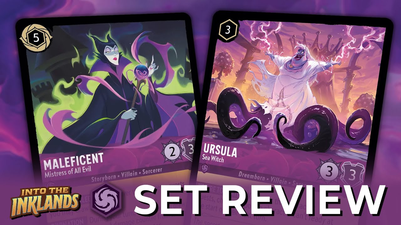 Into the Inklands 🟣 Amethyst Set Review || Disney Lorcana