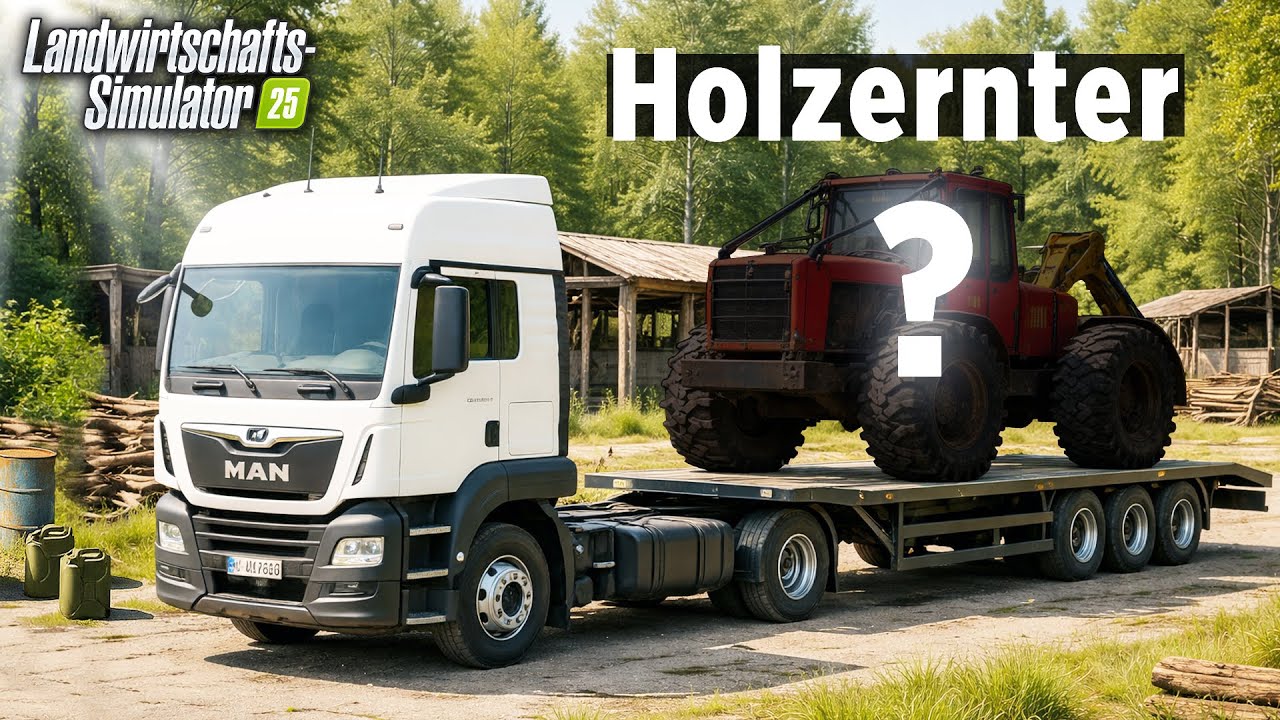 ICH HABE EINE VERLASSENE HOLZERNTEFIRMA GEKAUFT UND VIELE MASCHINEN GEFUNDEN! LS 25