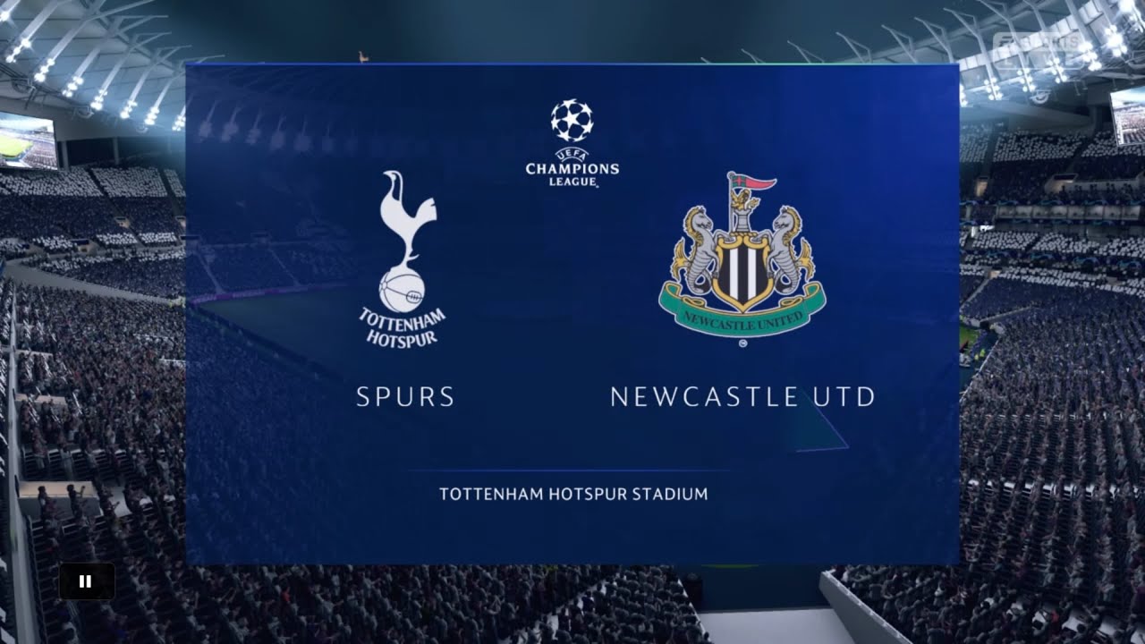 FIFA 19 Тоттенхэм Шпоры против Ньюкасла: прохождение матча Лиги чемпионов, групповой этап, 1080/6...