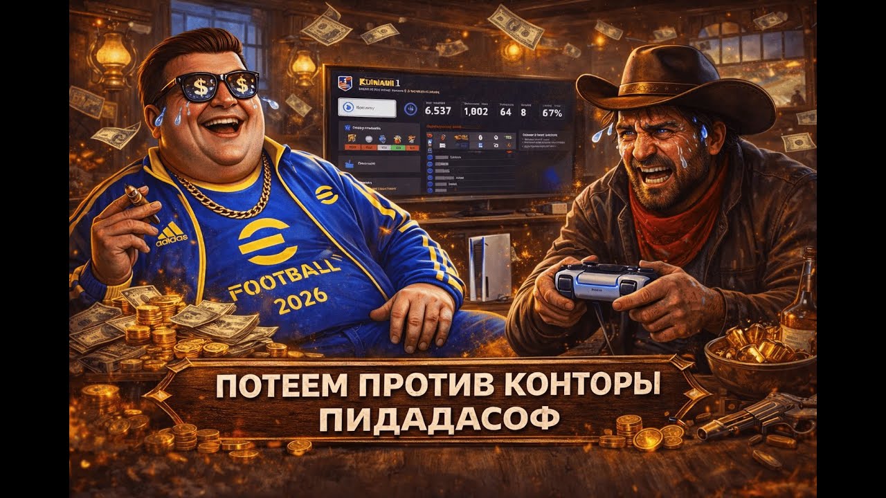 🔵🟡🔵 eFootball 2026 - ПОТЕЕМ ПРОТИВ КОНТОРЫ ПИДАДАСОФ 🔵🟡🔵 #efootball2026 #efootball