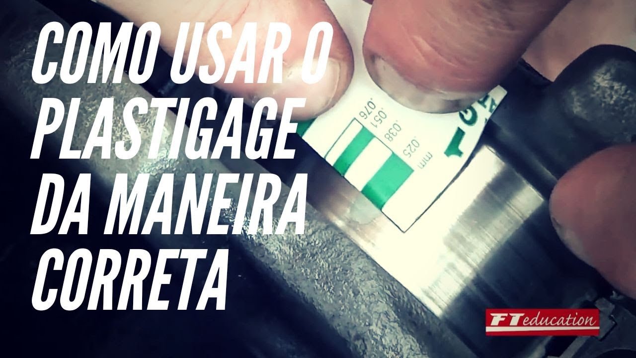 Como usar corretamente Plastigage - Tecnomec #EP 02
