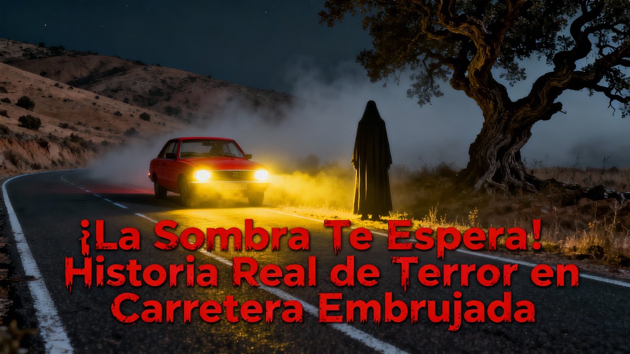 La Sombra en la Carretera del Silencio Historia Real de Terror Paranormal en Carreteras Embrujadas d