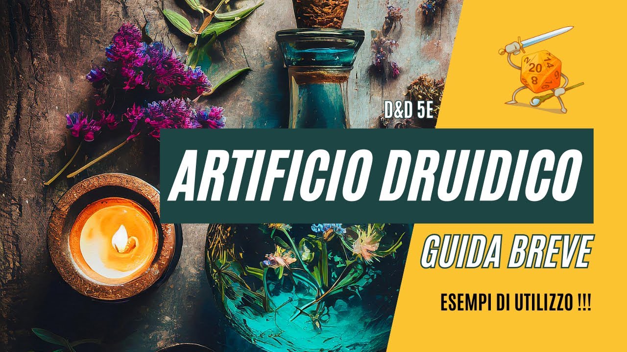 Artificio Druidico (DnD 5e), breve guida al trucchetto druidico