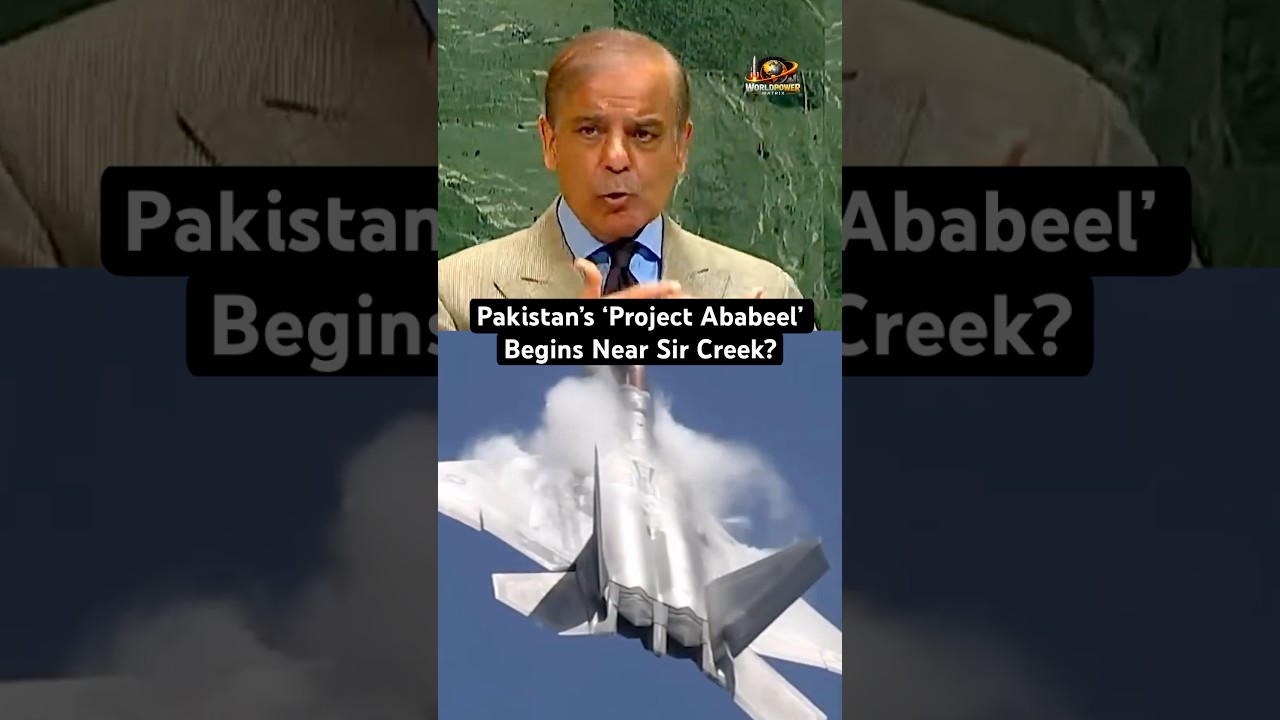 Pakistan Project Ababeel Begins Near Sir Creek? #shorts #defencenews #pakistan #fighterjet