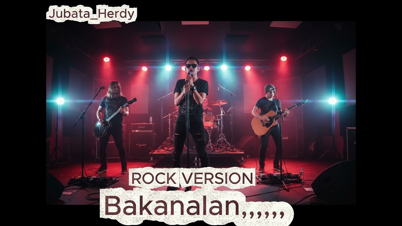 Bakanalan lagu dayak cover by Jubata herdi versi rock