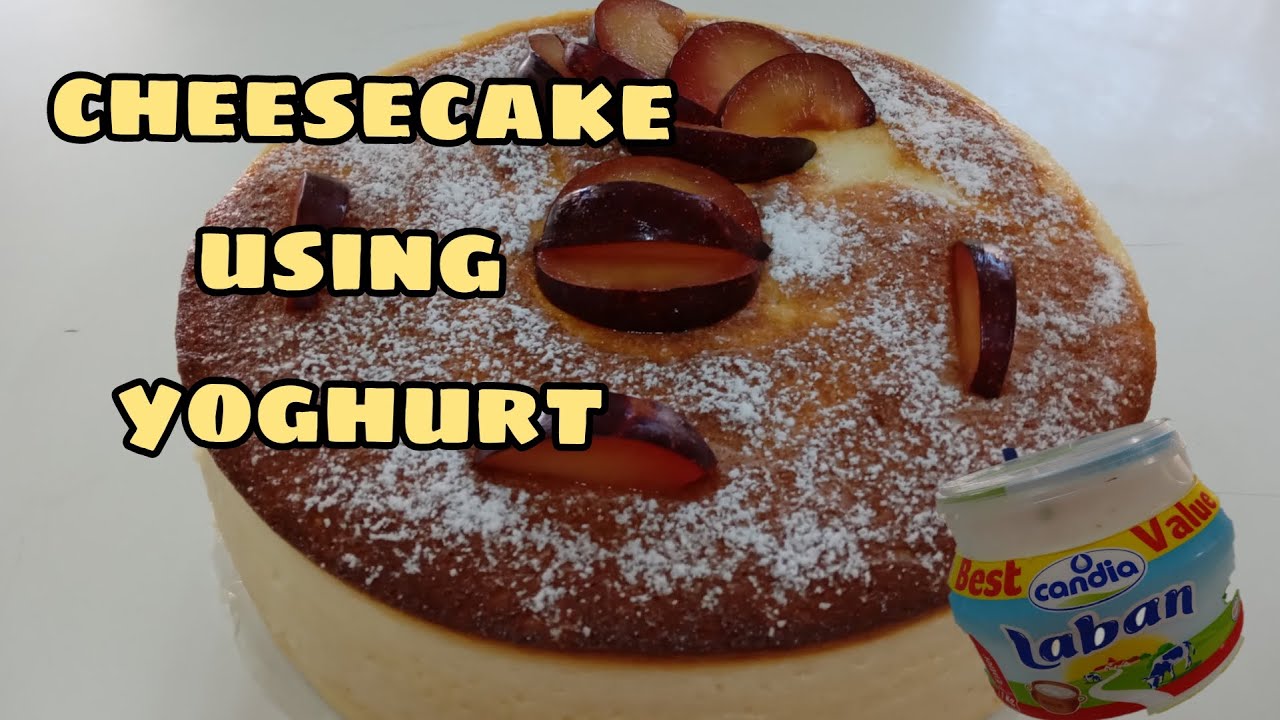 CHEESECAKE USING YOGHURT