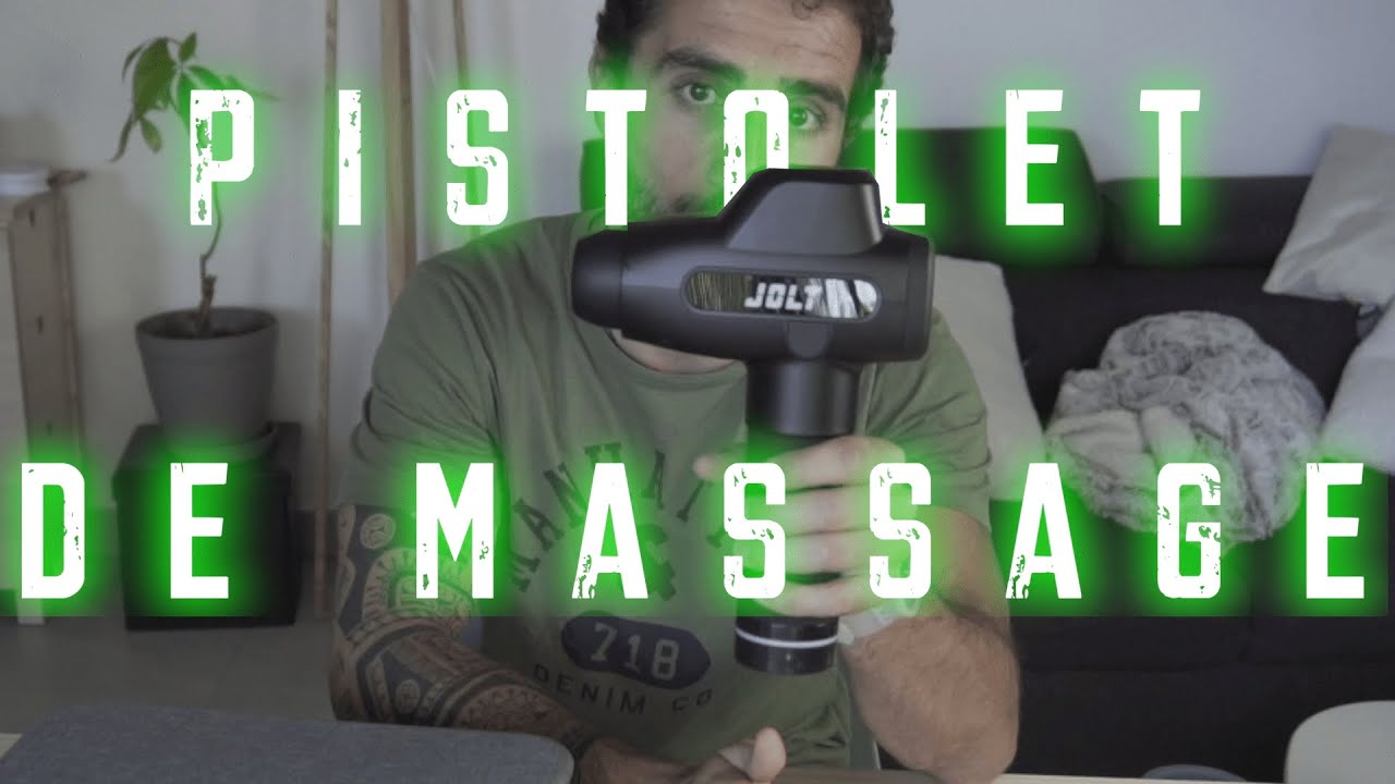 Le pistolet de massage : ça vaut quoi ? J'ai testé JOLT pour vous.