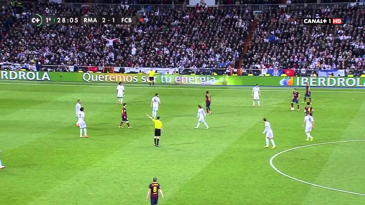 La Liga - Real Madrid vs Barcelona 3 - 4 / 1er Tiempo [23-03-2014]