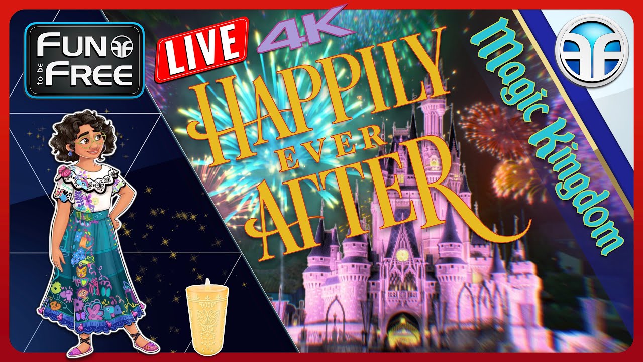 🔴 LIVE: EPIC Happily Ever After Fireworks Full Show 4K - YOU Pick! | Magic Kingdom Disney World 2026