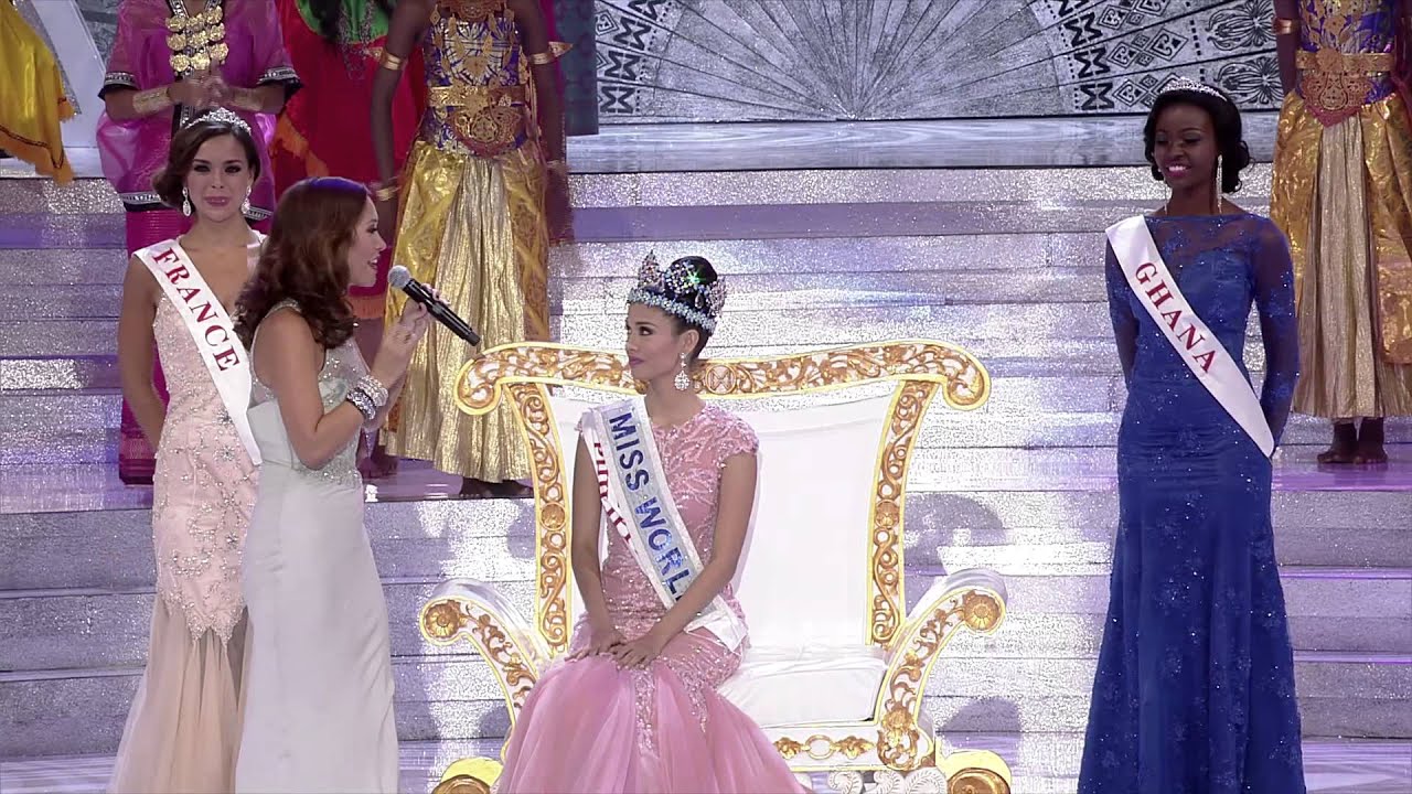 Miss World 2013 - Official Crowning of Megan Young!