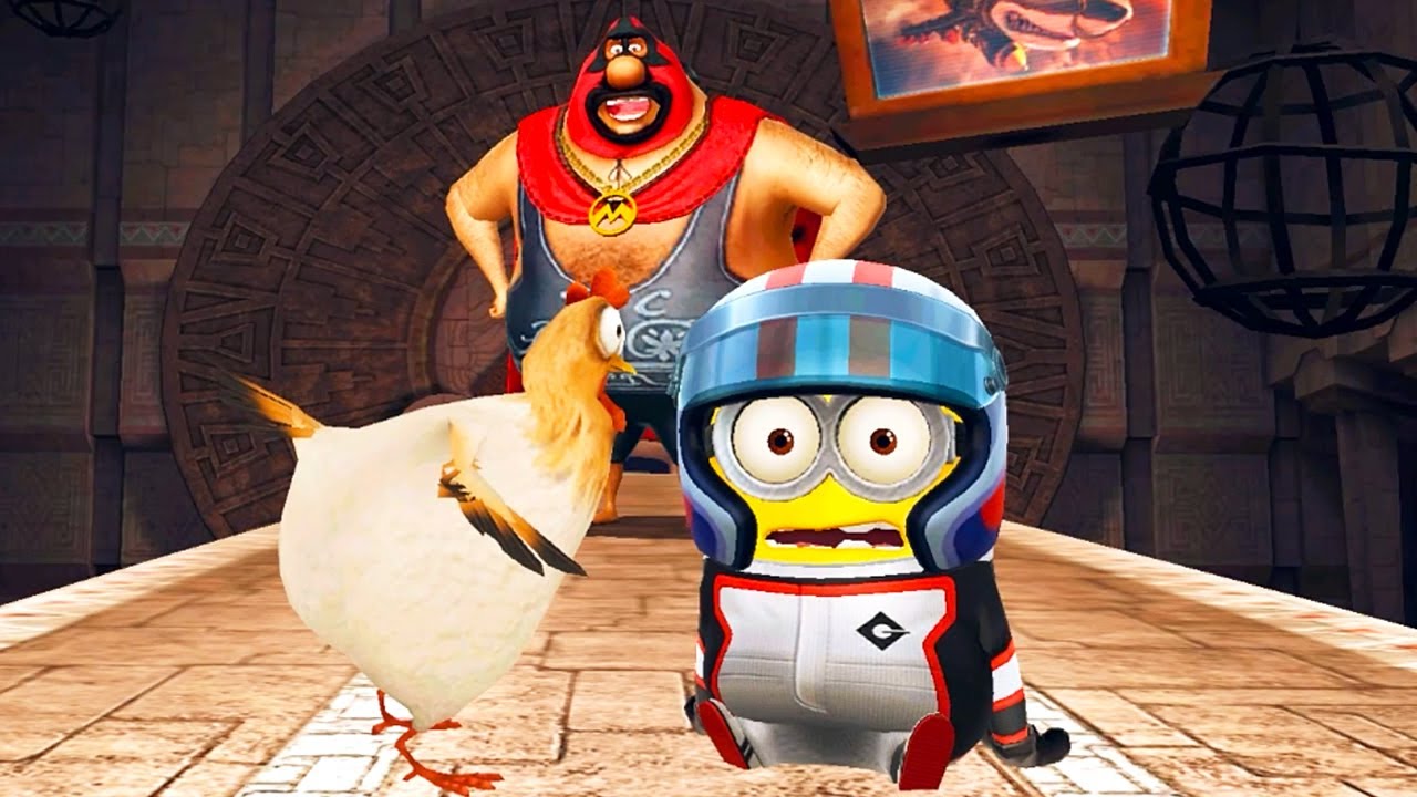 Racer minion Vs El Macho ! Minion rush boss battle in Despicable ops