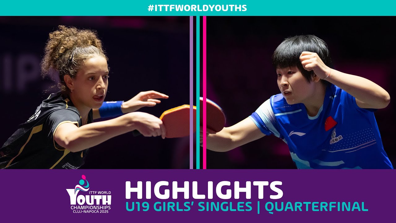 Hana Goda vs Qin Yuxuan | U19 GS - QF | #ITTFWorldYouths 2025