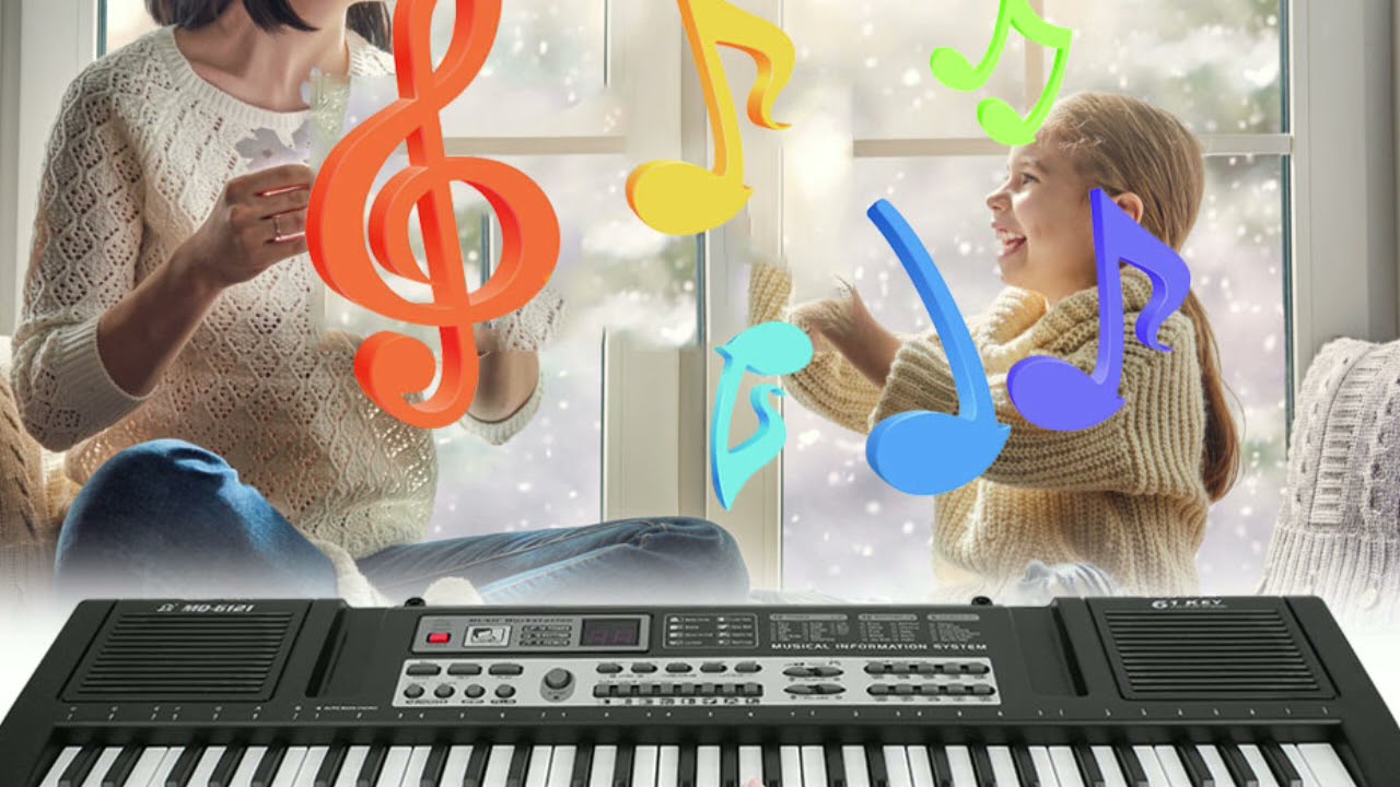 Piano Keyboard 61 Keys - Digital Piano 61 Keys with A Microphone, Amazon Austrilia