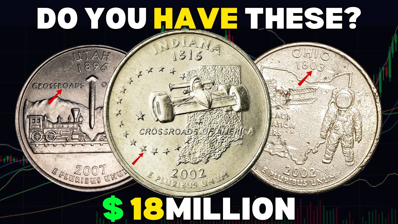Top 10 Most Rare Rare State Quarters That Are Worth BIG $$$ in 2026 – Check Your Pocket Change Now!