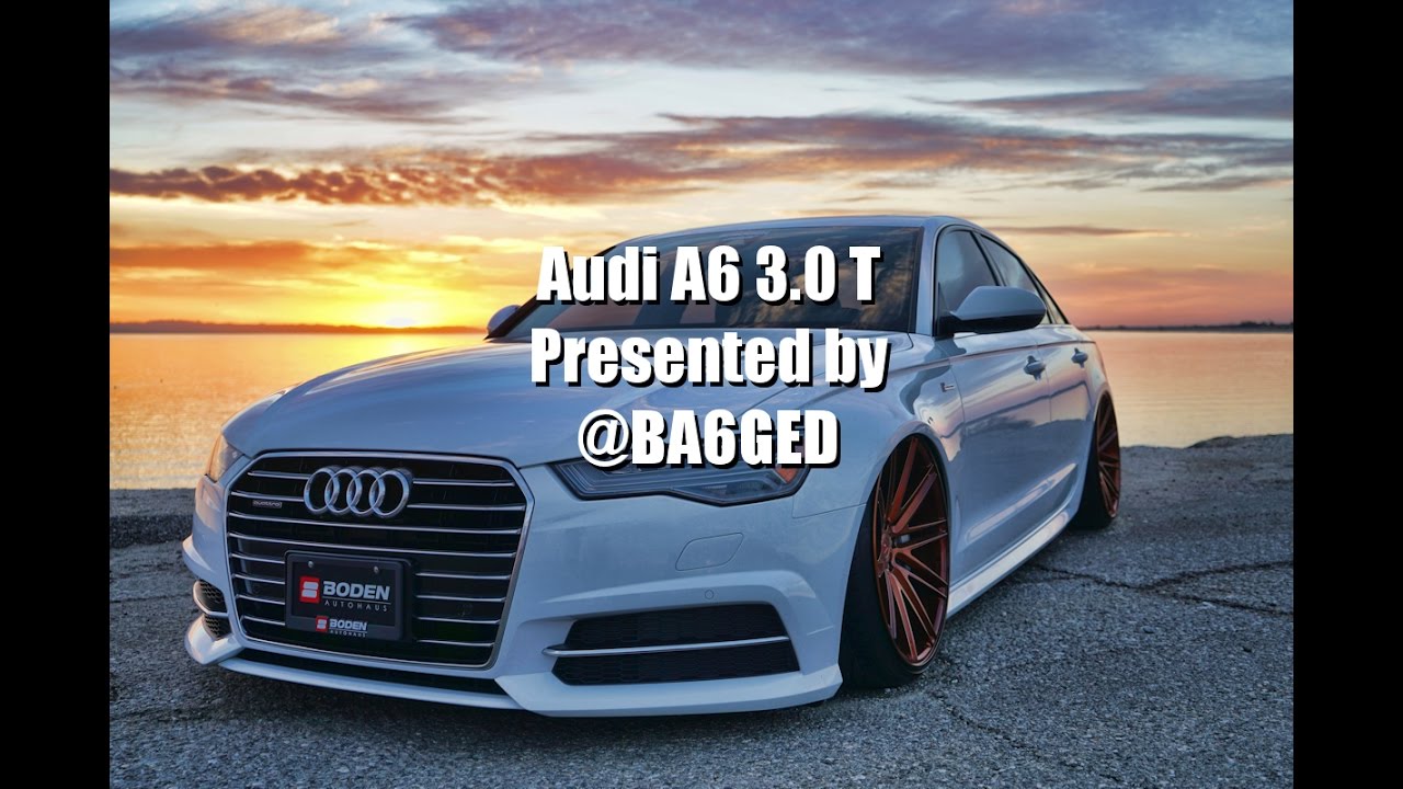 2016 Audi A6 3.0T Supercharged (Vossen, Boden, AccuAir)