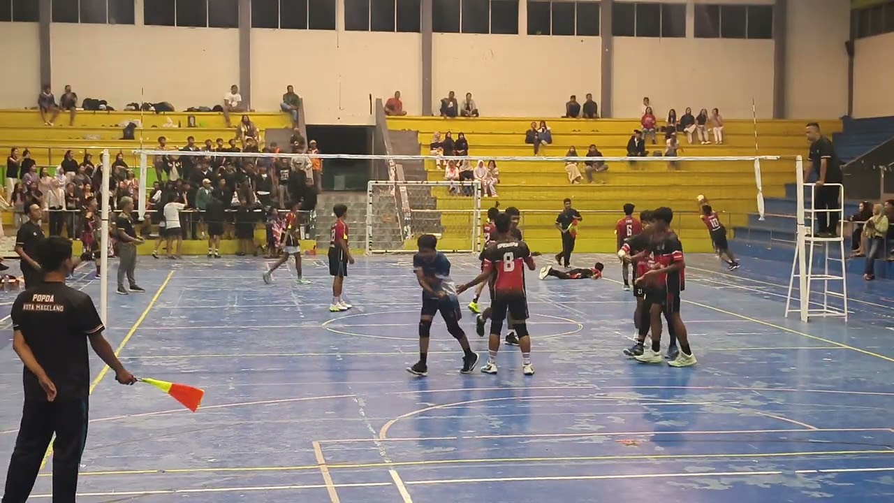 final Popda voli  magelang 2026!! SMP N 4 Mgl vs SMP N 3 Mgl set 1# SMP N 4 Juara!!! 