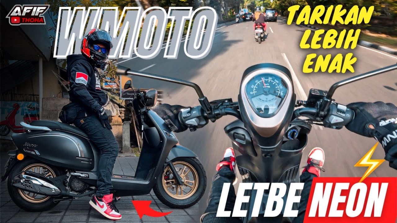 TEST RIDE WMOTO LETBE NEON 125🔥 BENERAN MOTOR INI POWERNYA MANTAB‼️ HARGA MURAH FITUR MELIMPAH‼️