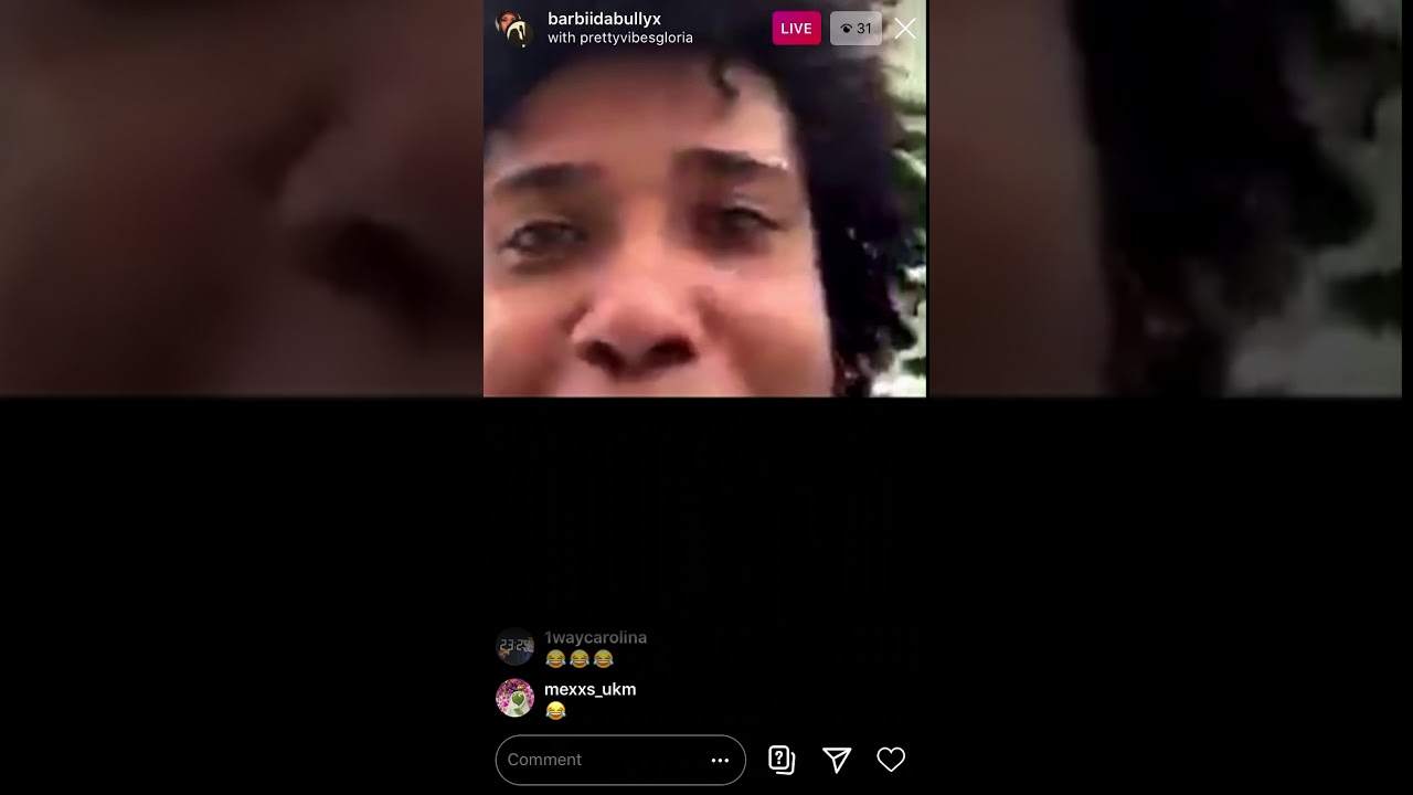 Barbiidabully Instagram live