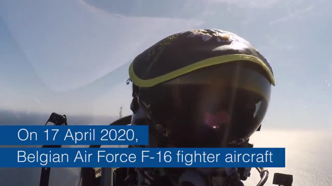 Belgian F 16 Air Force Jet Intercepts Group Of Russian Fighters Flying Over The Baltic Sea