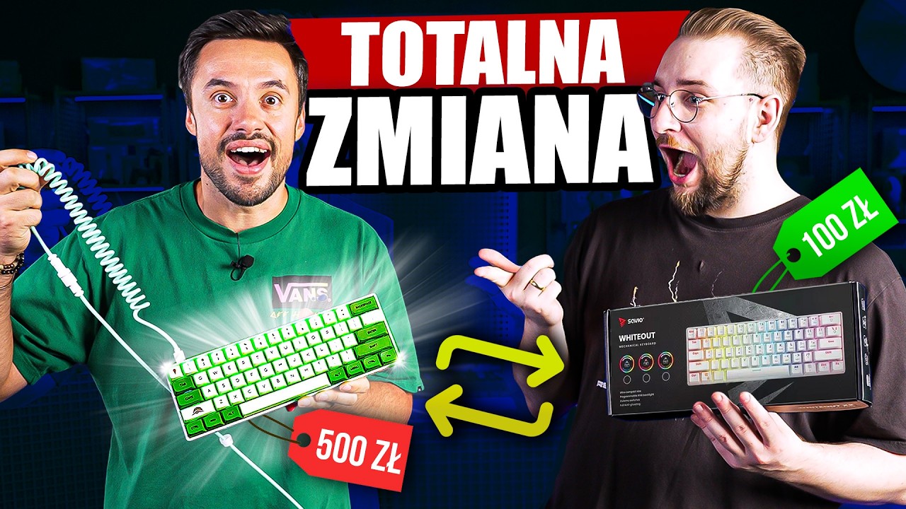 ZROBILIŚMY S-TIER Z NAJTAŃSZEJ KLAWIATURY MECHANICZNEJ