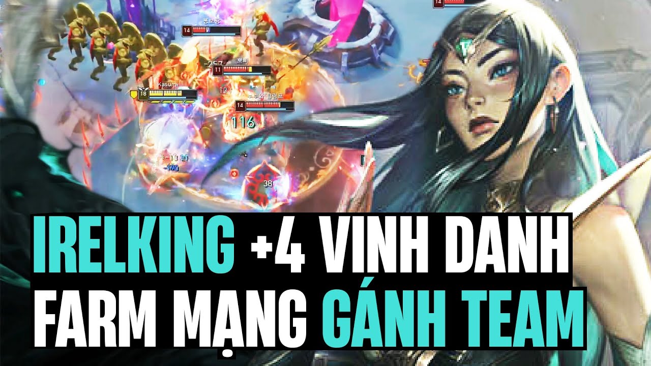 NHÂN TƯỚNG HỢP NHẤT CÙNG MÀN MÚA TƯỚNG TỦ SIÊU MÃN NHÃN CỦA IRELKING FARM MẠNG RANK CAO THỦ HÀN