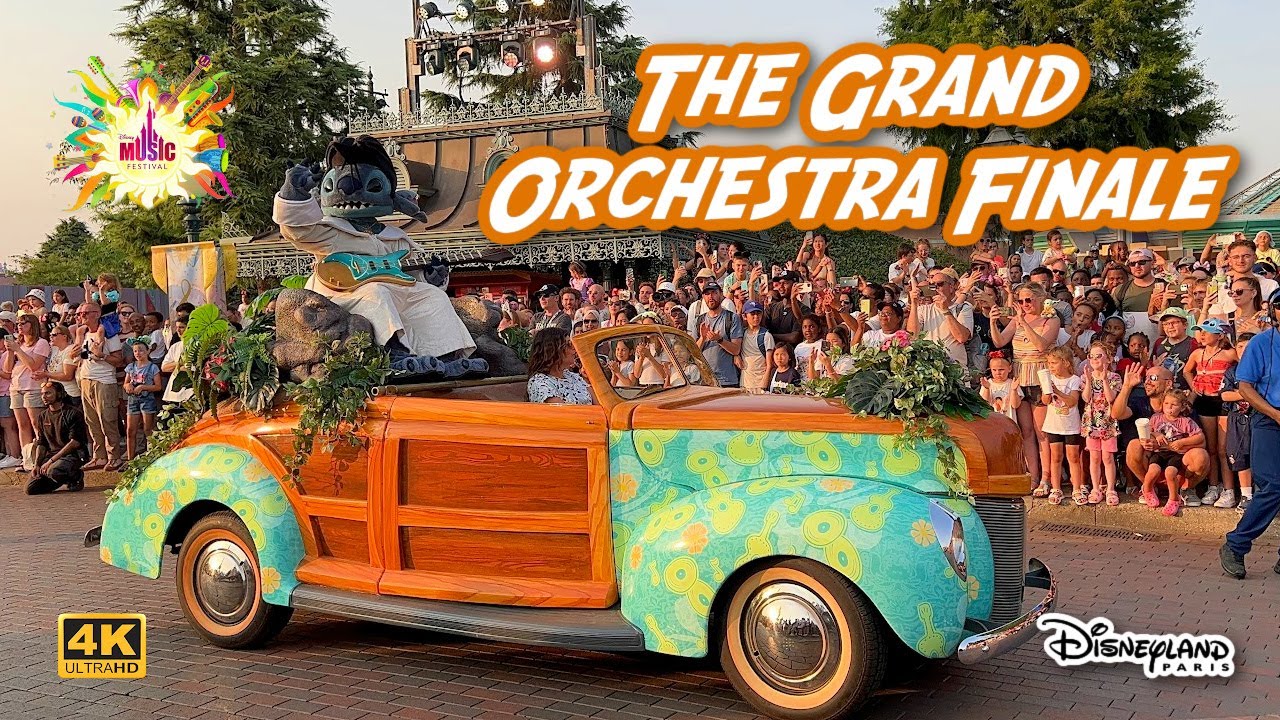 The Grand Orchestra Finale &ndash; Full Show | Disneyland Paris 4K 🎶✨ #disney #disneylandparis #themepark