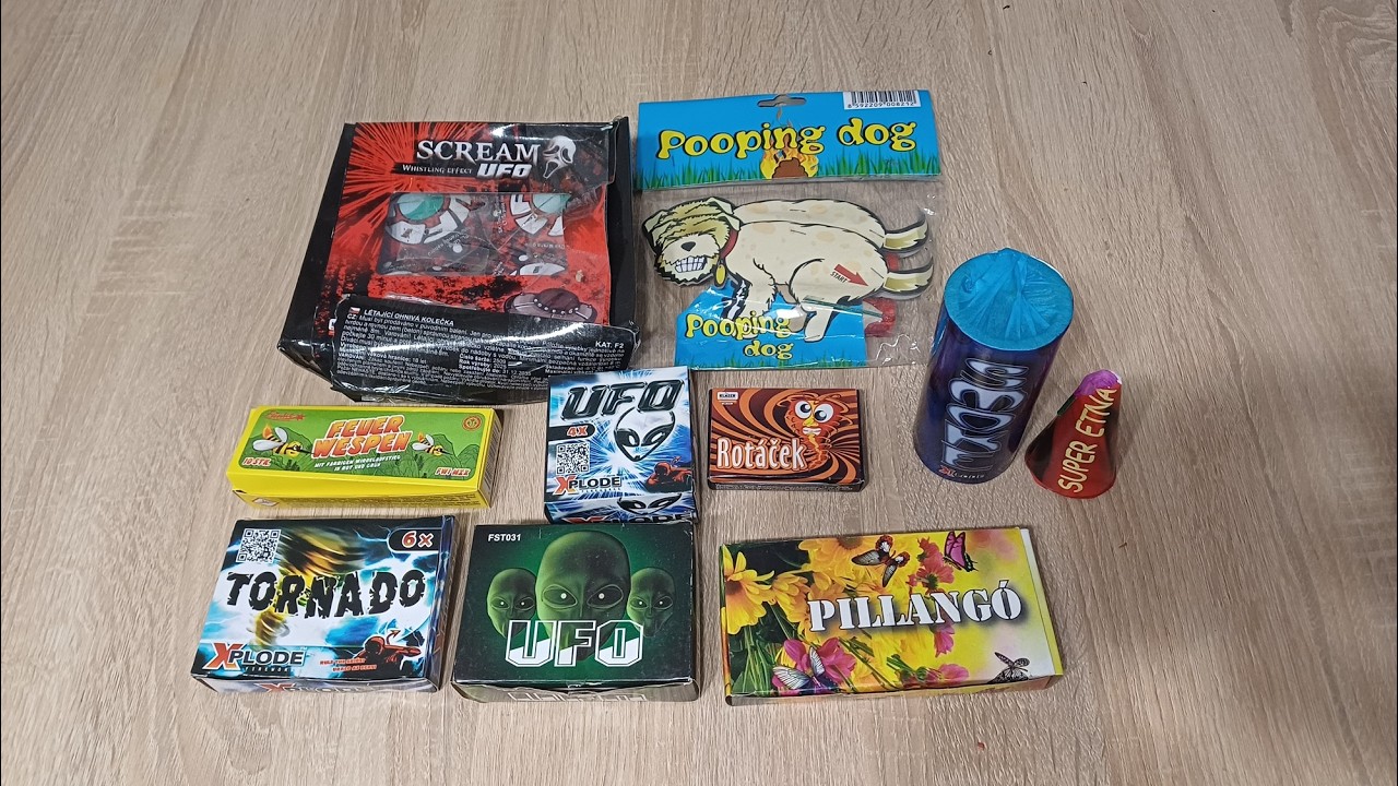 Tűzijátékok használata 3. rész: a csillagszóró, a szikraszökőkút, a füst és a játékos termékek