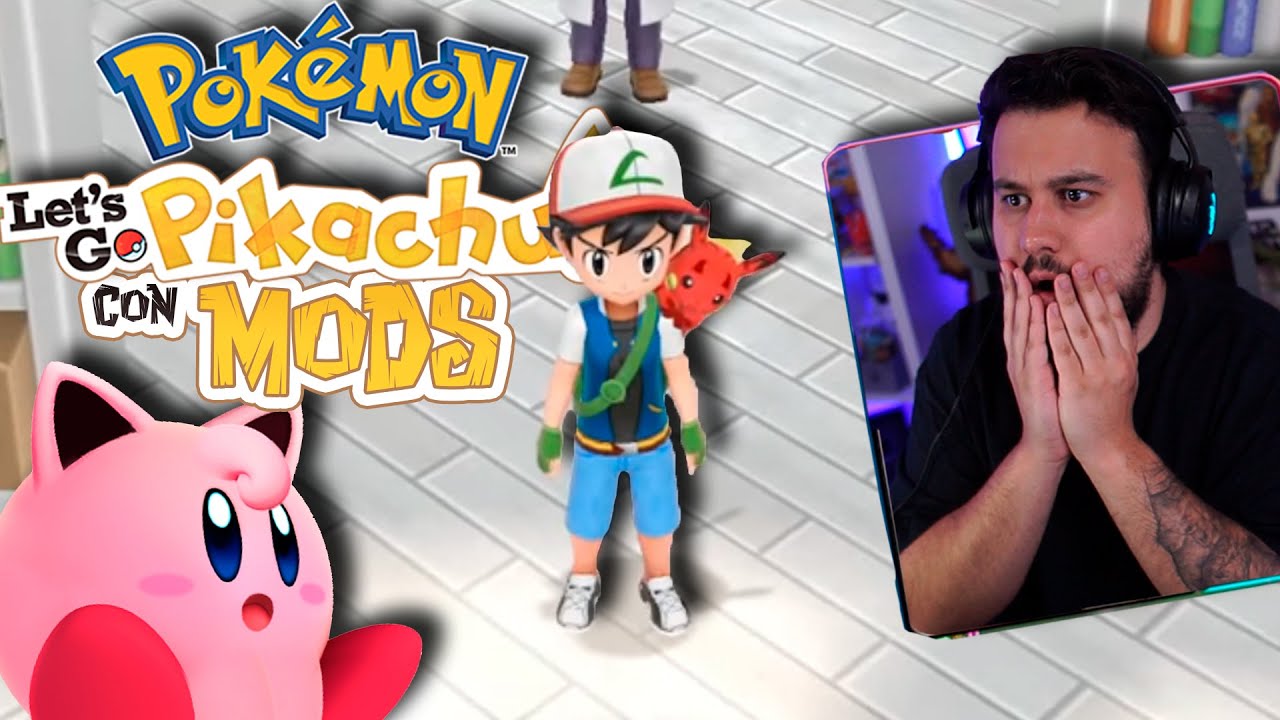 POKEMON Let's go con MODS🔥 ¡Randomlocke y PASA DE TODO!