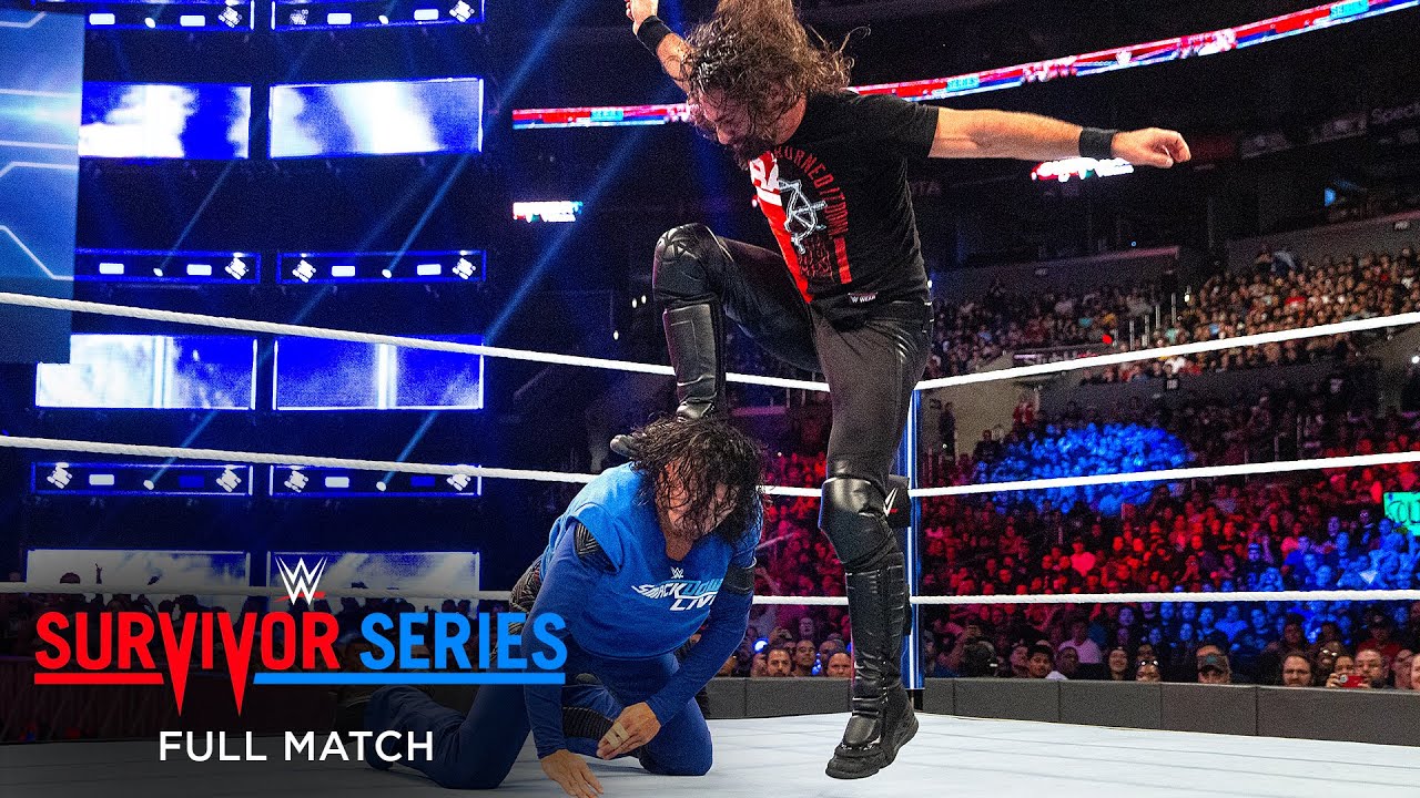 FULL MATCH - Seth Rollins vs. Shinsuke Nakamura – Champion vs. Champion Match: Survivor Series 2018