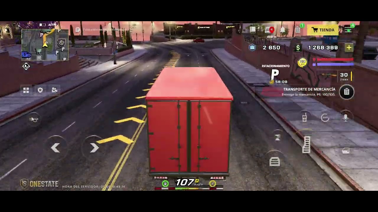 Trabajo camionero one state rp