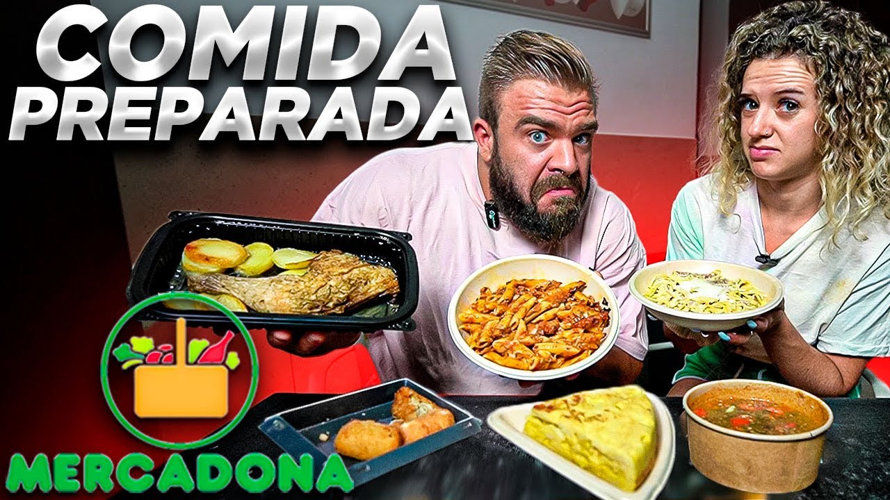 PROBANDO la comida PREPARADA de MERCADONA🍝 *¿MERECE LA PENA...?*