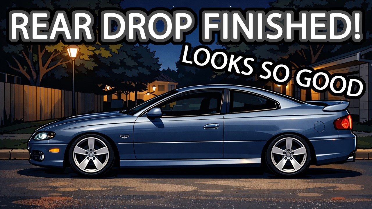 Finishing the 2006 Pontiac GTO Rear Drop and Brakes. Looks Amazing!