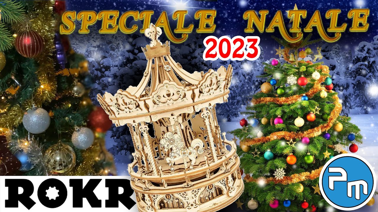 SPECIALE NATALIZIO - Romantic carousel - Puzzle 3D - Rokr