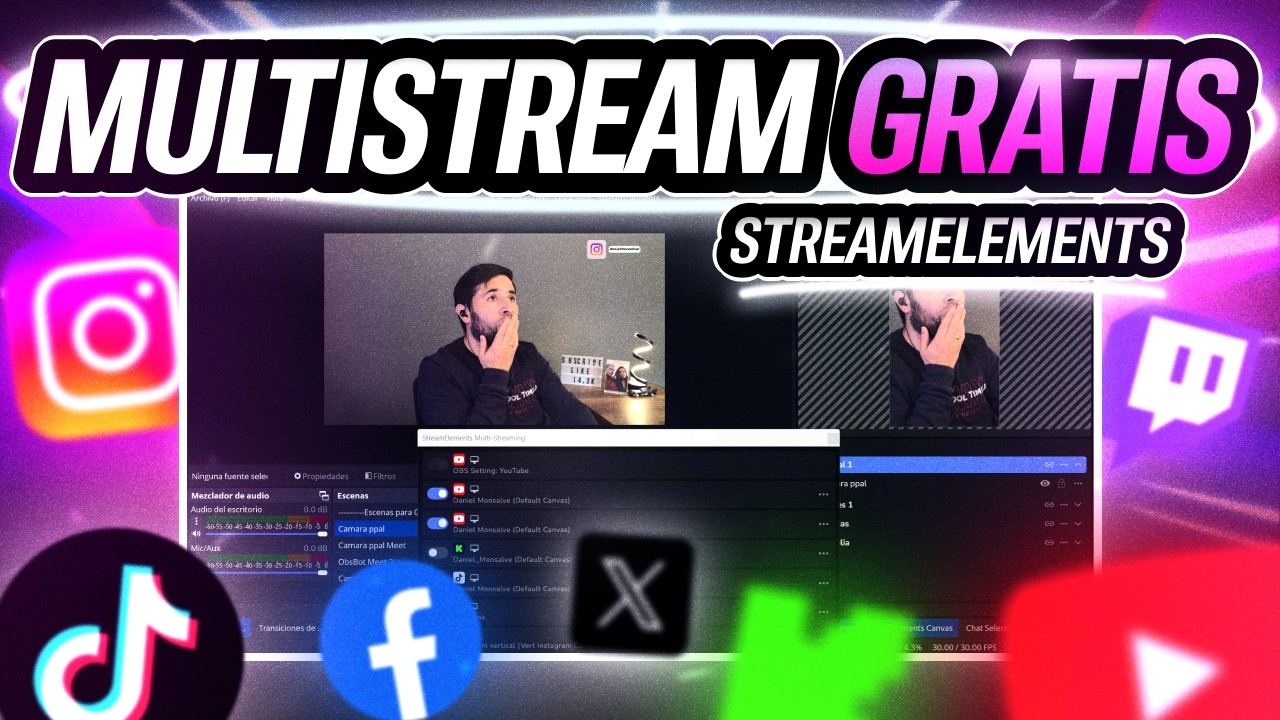 🔥 MULTISTREAM FÁCIL en OBS con SE.Live: ¡Transmite en Horizontal y Vertical al mismo tiempo! 📲