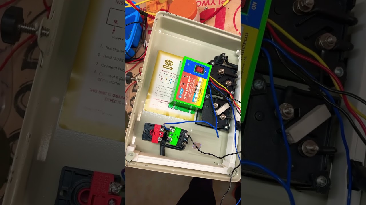 Mecco single phase starter🪛