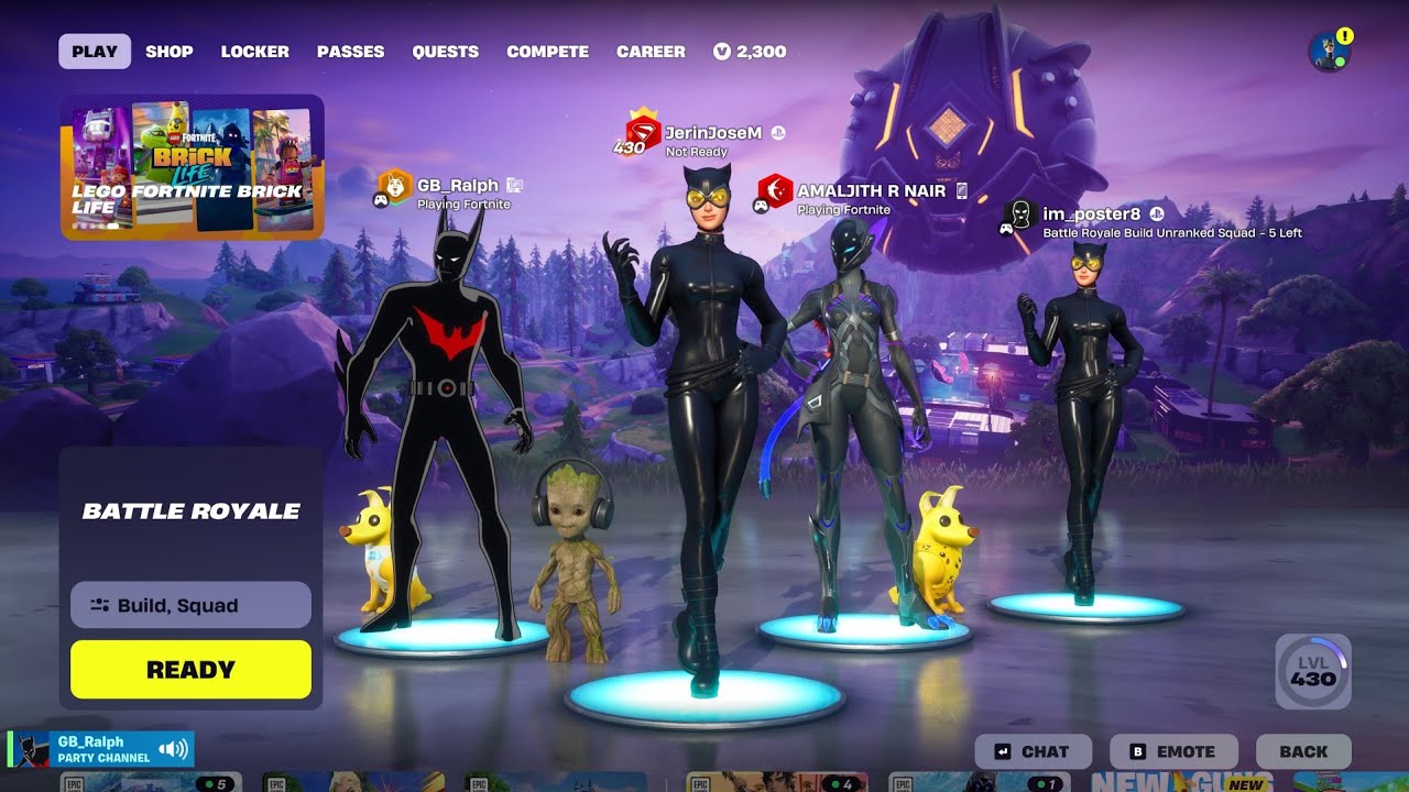 Fortnite Gameplay Malayalam Funny Squad Match 😮😲☝️