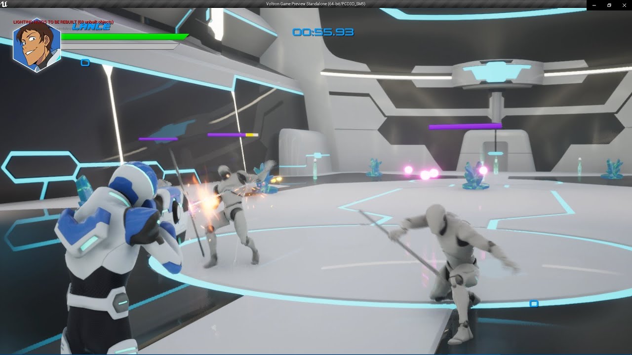 Voltron: Legendary Defender Video Game (Proof Of Concept - Lance)