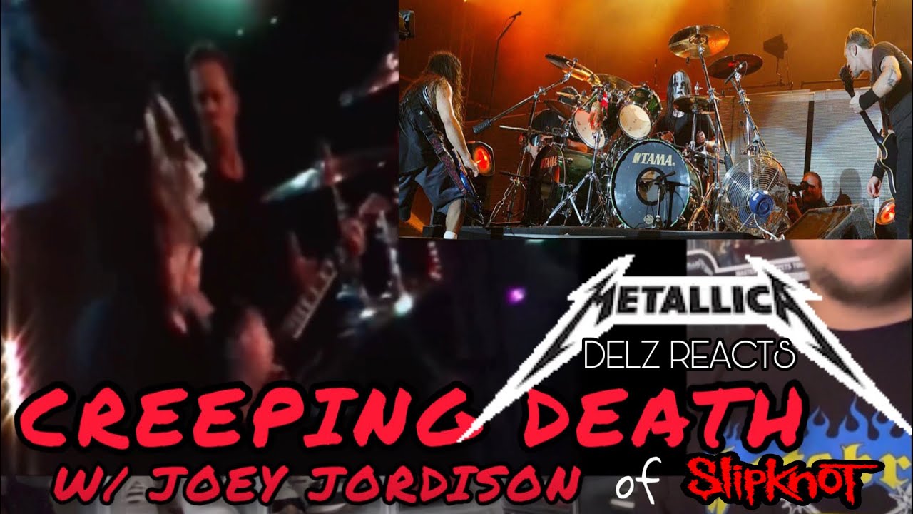 Metallica with Joey Jordison of Slipknot - Creeping Death live at download Fest Reaction (FULL SONG)
